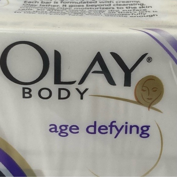 10 Bars Olay Body Age Defying Defy White Bar Soap DISCONTINUED Old Formula - Picture 3 of 16